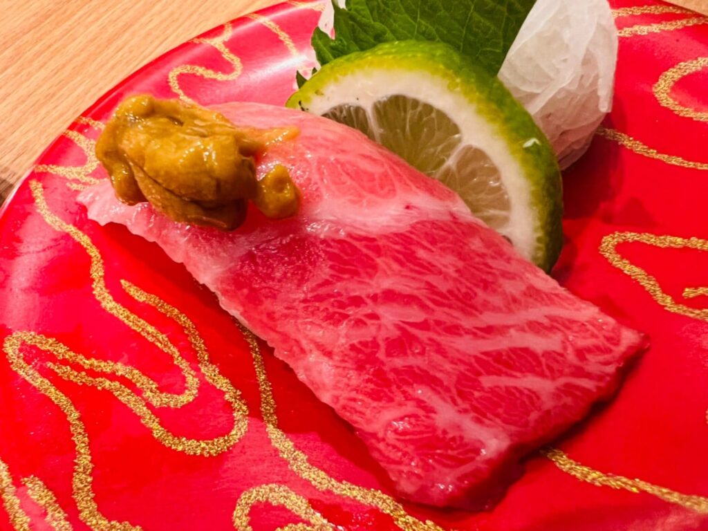 合點壽司_黑鮪魚大腹海膽握壽司