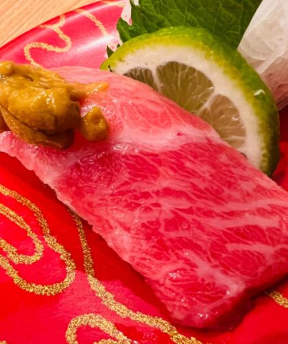 合點壽司_黑鮪魚大腹海膽握壽司